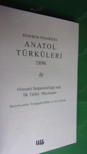 ANATOL TÜRKÜLERİ 1896 Osmanlı İmparatorluğu'nda İlk Türkü Mecmuası
