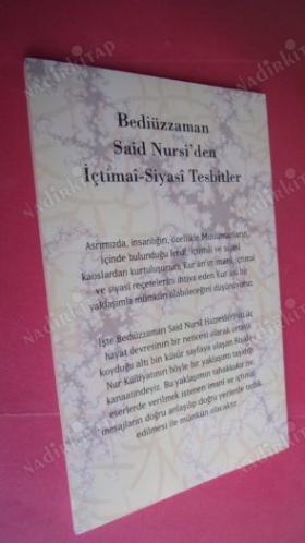İÇTİMAİ- SİYASİ TESBİTLER- İMZALI -