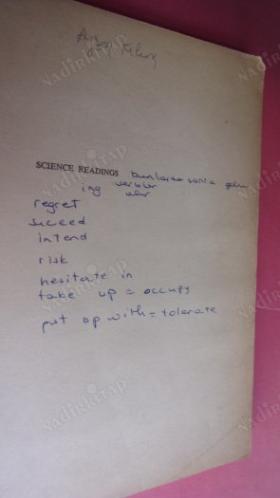 SCIENCE READINGS - FOR STUDENTS OF ENGLISH AS A SECOND LANGUAGE KENNETH CROFT - BILLYE WALKER