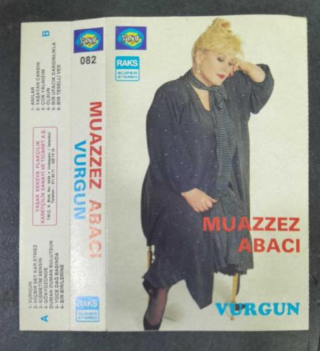 SADECE KARTONETTİR * KASET YOKTUR * MUAZZEZ ABACI * VURGUN