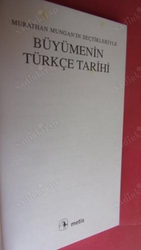 BÜYÜMENİN TÜRKÇE TARİHİ MURATHAN MUNGAN