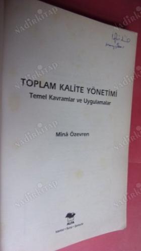 TOPLAM KALİE YÖNETİMİ