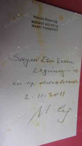 BEREKET KÜLTÜ VE MABET FAHİŞELİĞİ-- İMZALI-