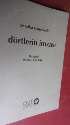 SHERLOCK HOLMES DÖRTLERİN İMZASI