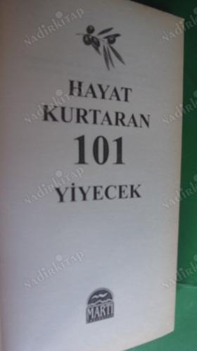 HAYAT KURTARAN 101 YİYECEK