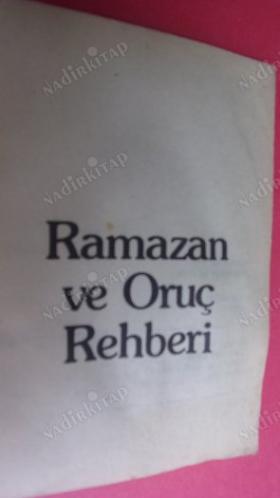 RAMAZAN VE ORUÇ REHBERİ (KÜÇÜK BOY)