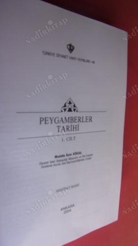 PEYGAMBERLER TARİHİ // cilt-1-2- takım iki cilt bir arada.