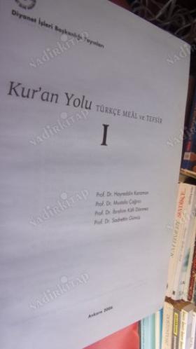 KUR'AN YOLU TÜRKÇE MEÂL VE TEFSİR // CİLT-1-2-3-4-5- TAKIM //
