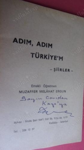 ADIM, ADIM TÜRKİYE'M - ŞİİRLER / İMZALI /