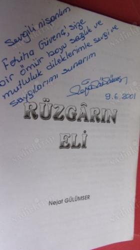 RÜZGARIN ELİ - MEKTUPLAR VE ŞİİRLER / İMZALI