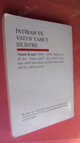 İNTİBAH VE VATAN YAHUT SİLİSTRE