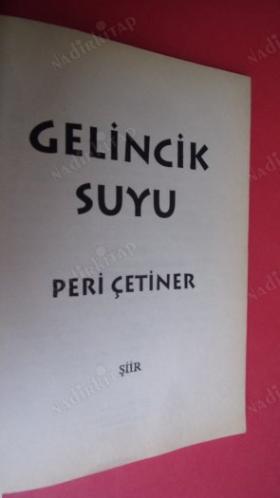 GELİNCİK SUYU ŞİİR