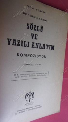 Ortaokullarda Sözlü ve Yazılı Anlatım Kompozisyon,1-2-3- takım