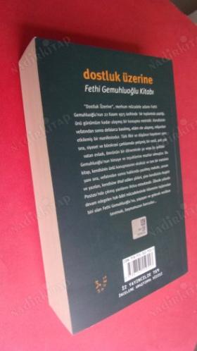 Dostluk Üzerine - FETHİ GEMUHLUOĞLU KİTABI