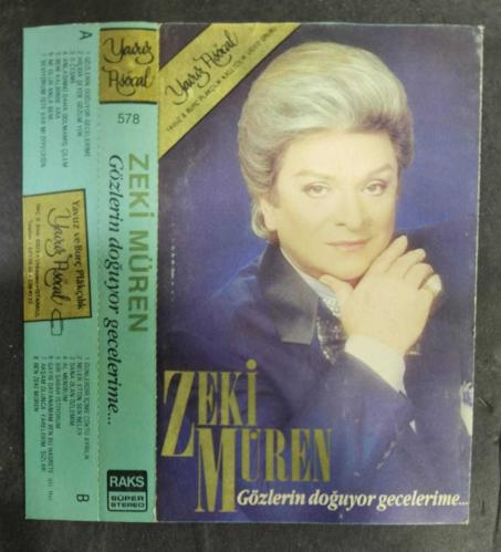 SADECE KARTONETTİR * KASET YOKTUR * ZEKİ MÜREN * GÖZLERİN DOĞUYOR GECELERİME