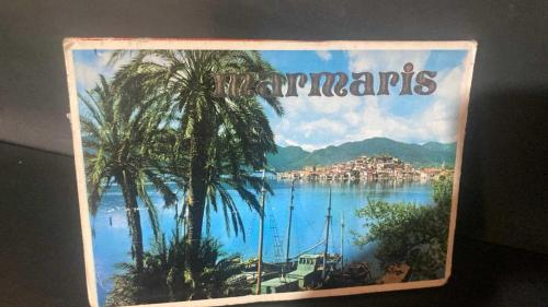 Marmaris'in eski bir nostaljik kartpostal  (10 adet)