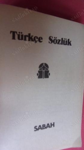 TÜRKÇE SÖZLÜK ( CEP BOY )