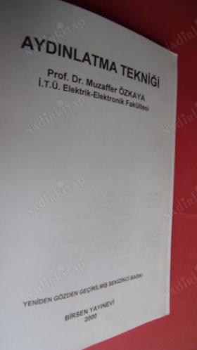 AYDINLATMA TEKNİĞİ