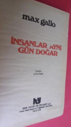 İNSANLAR AYNI GÜN DOĞAR