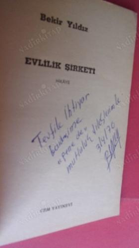 EVLİLİK ŞİRKETİ // İMZALI //