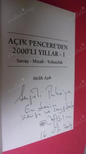 AÇIK PENCEREDEN 2000'Lİ YILLAR 1 -SAVAŞ- MİZAH - YOLSUZLUK // İMZALI //