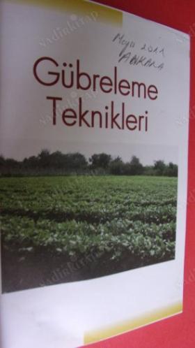 GÜBRELEME TEKNİKLERİ