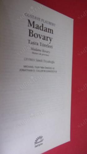 MADAM BOVARY TAŞRA TÖRELERİ..