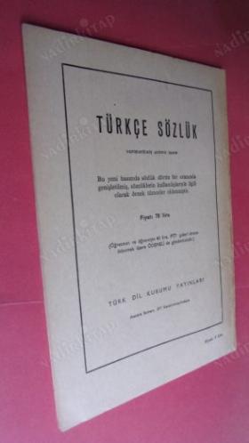TÜRK DİLİ DERGİSİ SAYI:297 HAZİRAN 1976 / FRANSIZCADA ÖZLEŞME AKIMI VE DİLE İLİŞKİN YASANIN ÖYKÜSÜ / KUMSAL / EURİPİDES'İN IŞIĞINDA KÜHEYLAN