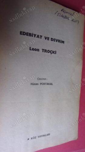 Edebiyat ve Devrim 
