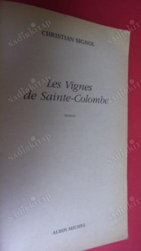Les vignes de Sainte Colombe