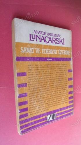 SANAT VE EDEBİYAT ÜZERİNE 'ilk basım'