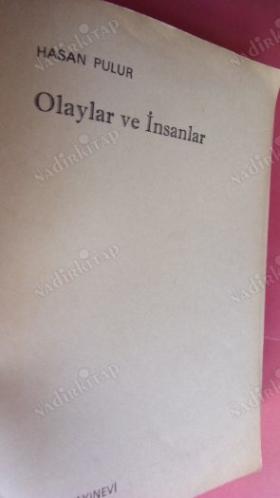 OLAYLAR VE İNSANLAR İLK BASKI