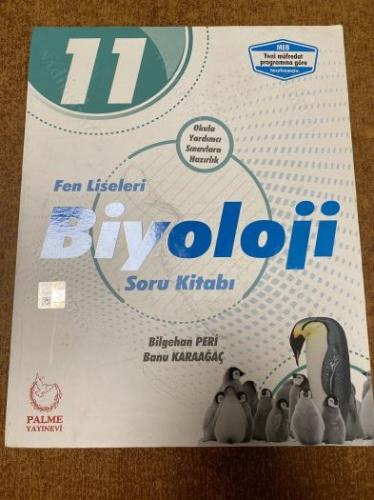 Palme Yayıncılık 11.Sınıf Biyoloji Soru Kitabı