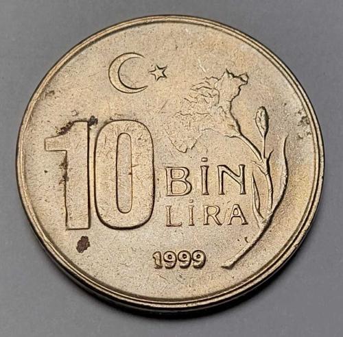 1999 10 BİN LİRA ÇİL #802