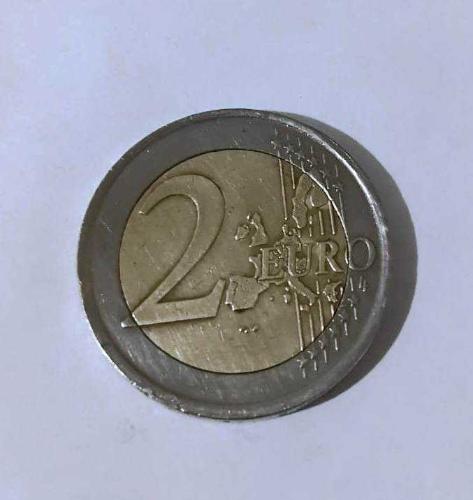 2 EURO MADENİ PARA 2001 Yılı İspanya  (Resimdeki Ürün Gönderilecektir) (305)