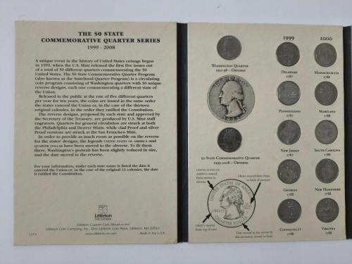 Amerika Birleşik Devletleri Darphanesi Ulusal Parklar Quarter Dolar Set 1999-2008