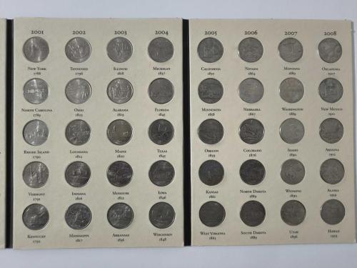 Amerika Birleşik Devletleri Darphanesi Ulusal Parklar Quarter Dolar Set 1999-2008