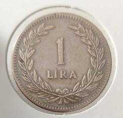 1948 GÜMÜŞ 1 LİRA ORİJİNALDİR ELLENMEMİŞ TEMİZLENMEMİŞ