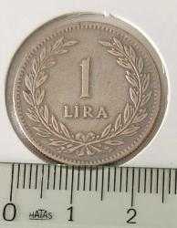 1948 GÜMÜŞ 1 LİRA ORİJİNALDİR ELLENMEMİŞ TEMİZLENMEMİŞ