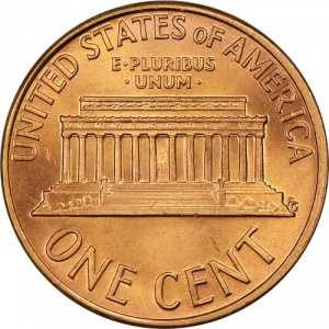 Amerika Birleşik Devletleri ABD 1 Cent 1982 Lincoln Madeni Para