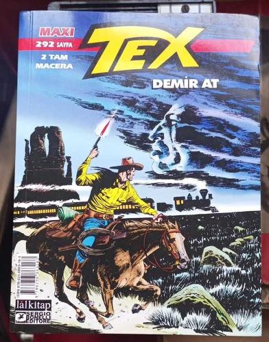 Tex (Teks) Maxi Albüm cilt 1: Demir At (Lal kitap)