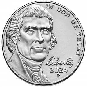 Amerika Birleşik Devletleri ABD 5 Cent 2008 Jefferson Madeni Para