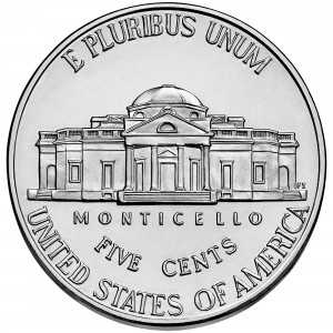 Amerika Birleşik Devletleri ABD 5 Cent 2008 Jefferson Madeni Para