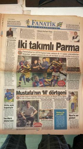 FANATİK SPOR GAZETESİ - TURKISH NEWSPAPER - DOĞUM GÜNÜ HEDİYESİ  - EKSİKSİZ TAM TAKIM GAZETE - 1 EYLÜL 1998 - SAYI: 1017 - SELAMI ÖZDEMIR - MUSTAFA DENIZLI - ELVIR BALIC - SINEM ÖZÜTAMER - FATIH TERIM - HAKAN ŞÜKÜR - HAGI - HASAN SAŞ - TUGAY - TAFFAREL - FARUK SÜREN - ÜNAL ERZEN - BU VATAN HEPİMİZİN - GERÇEK SPOR GAZETESİ - FANATIK - DERS VERDİ - HİÇBİR ENDİŞEM YOK - HER TAKIMI YENERİZ - BALIC’TEN SÜRPRİZ NİKAH - SON GOL BEKARLIĞA - DÜNYA KARMASI ANİDEN DEĞİŞTİ - HOLLANDA’DA RIJKAARD DEVRİ - YASTIKTA KOCAYIN - BİR TEK BAŞKAN HABERLİYDİ - CİM BOM COŞTU BİR KERE - ÇEK İSYANI - SEBA UZAN SIKINTI BASTI - BİLBAO’DA GALATASARAY’IN - BU ASLAN’A ALKIŞ - TERİMLİ CİM BOM KATLAYA KATLAYA - HAGİ’YE GERİ DÖN BASKISI - KRAL’A TEBRİK - SÜREN BORÇLARI DONDURDU - ERZEN GÖREVİNE BAŞLADI - BU GOLÜN TUGAY İÇİN DEĞERİ FARKLI - OĞLUNA SÖZ VERMİŞTİ - BİZ HAVALANMADIK - TAFFAREL’E ÖVGÜLER - HER MAÇTA DEVLEŞİYOR - GALATASARAY - FENERBAHÇE - BEŞİKTAŞ - TRABZONSPOR - PARMA - GRASSHOPPER - ISTANBULSPOR - R.ZARAGO