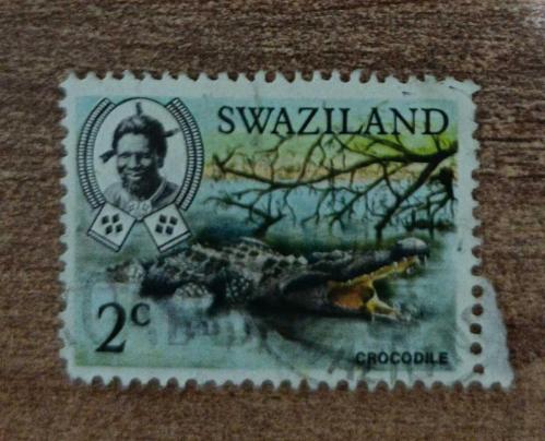 Swaziland _ damgalı pul