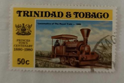 Trinidad Tobago _ damgalı pul