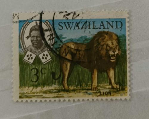 Swaziland _ damgalı pul