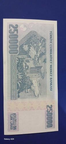 250 bin turk lirasi
