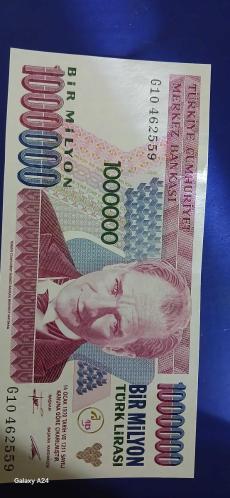 1 milyon turk lirasi