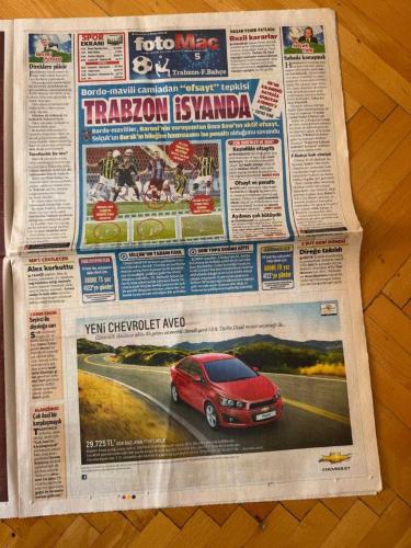 FOTOMAÇ GAZETESİ - 2 NİSAN 2012 - DÜNYA FANİ DÜSTLUK BAKİ - KARA MURAT - G.SARAYLIYIM AVRUPANIN EFENDİSİYİM - ORDU'NUN DERELERİ - ŞAMPİYONLUK TURU İÇİN GELİYORUZ - HEDEF 5'TE 5 - ÜÇTE ÜÇ YAPALIM - KARTAL TUR AŞKINA - IŞIK GÖRÜNDÜ - BOMBARDIRIMAN - BÜYÜK USTA - KRALA REKOR DOPİNGİ - BANK ASYA CADI KAZANI - ÇAKIR 'ÇARPTI' - SOW TEHLİKESİ - FATİH TERİM - AYKUT KOCAMAN - ŞENOL GÜNEŞ - ÜNAL AYSAL - AZİZ YILDIRIM - FİKRET ORMAN - ADNAN ÖZTÜRK - SADRİ ŞENER - ALEX DE SOUZA - MOUSSA SOW - BURAK YILMAZ - SELÇUK İNAN - FELIPE MELO - MUSLERA - MANUEL FERNANDES - RICARDO QUARESMA - GUSTAVO COLMAN - NECATİ ATEŞ - EMRE BELÖZOĞLU - GÖKHAN GÖNÜL - OLCAN ADIN - CÜNEYT ÇAKIR - BÜLENT YILDIRIM - HINCAL ULUÇ - MERT AYDIN - GÜRCAN BİLGİÇ - HAKKI YALÇIN - SELÇUK YULA - TURGAY DEMİR - SAVAŞ ÇORLU - CENGİZ TOKGÖZ - GENCO BORAN - ÇAĞDAŞ SEVİNÇ - ORHUN GENCER - BARIŞ DİNÇARSLAN - EFE UYSAL - ALİ ERİM - AHMET ÇALIK - ZEKİ UZUNDURUKAN - NECMİ PEREKLİ - EMRE BOL - RECEP TAYYİP ERDOĞAN - MICHEL PLATINI
